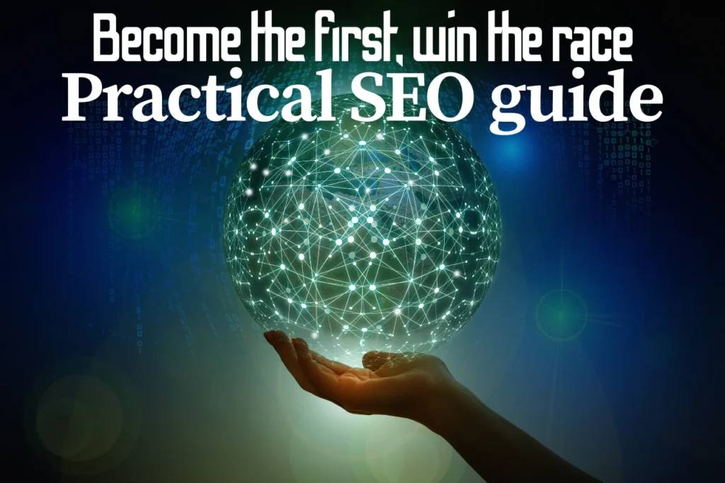 Search engine visibility and SEO concept